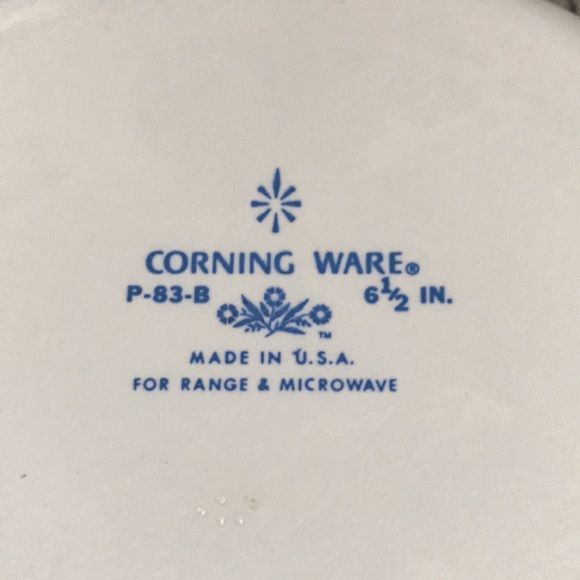 Corningwear Cornflower Small Pan FINAL SALE - Picture 2 of 6